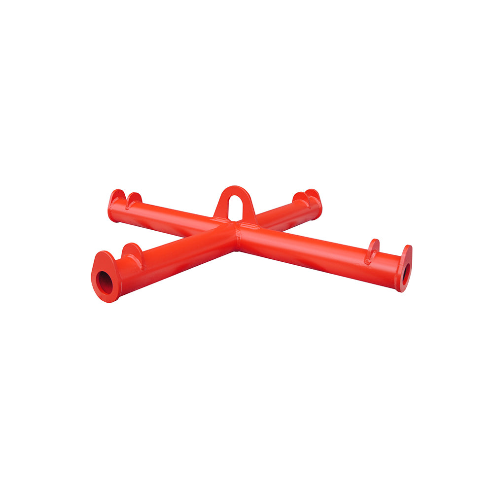 Travers TBB för säckar med fyra lyftpunkter i röd RAL 3000