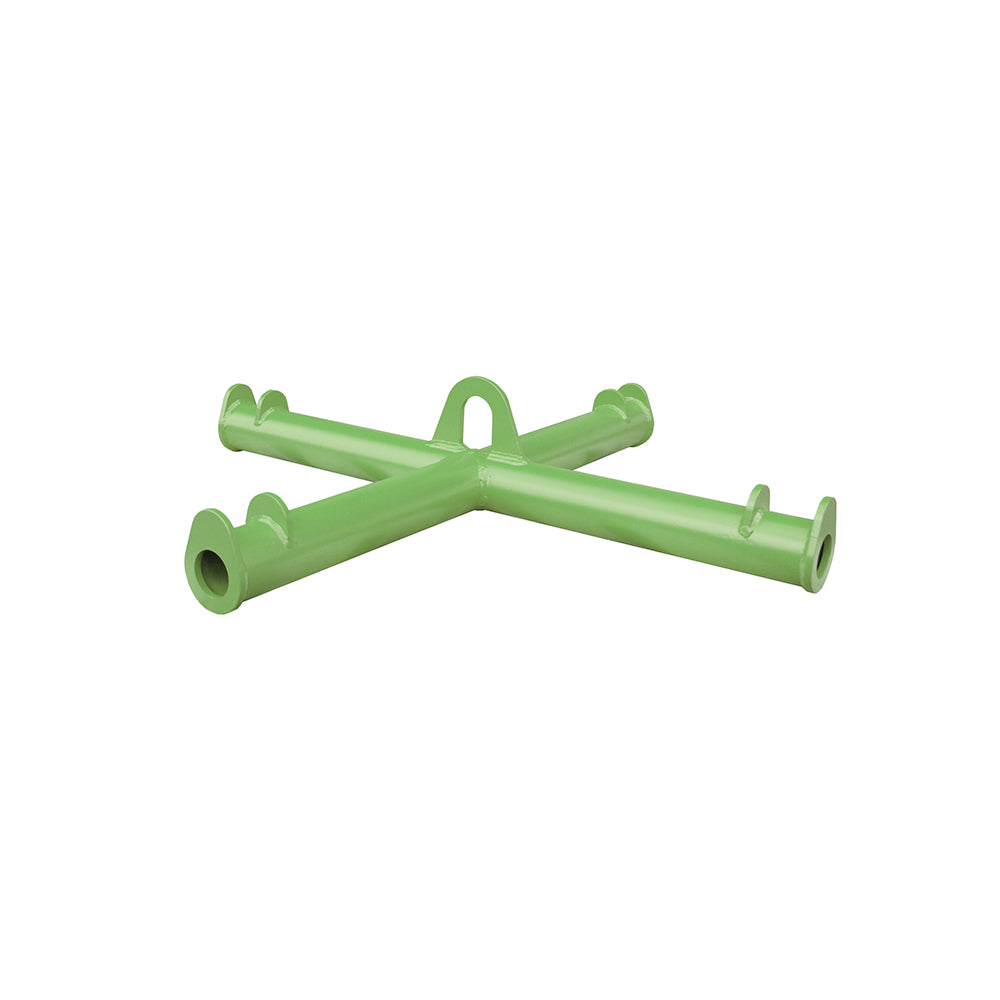 Travers TBB för säckar med fyra lyftpunkter i grön RAL 6011